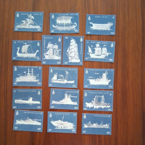 Matchbox labels hungary old - ,