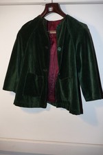 Handmade Green velvet Jacket