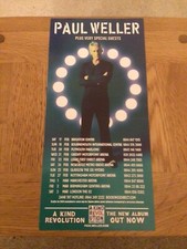 Paul Weller Music Flyer Played