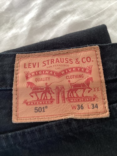 Levi 501 black jeans - levi, fab