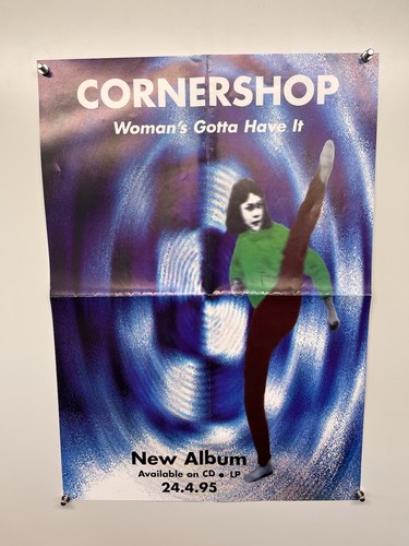 Cornershop poster woman - poster, woman's