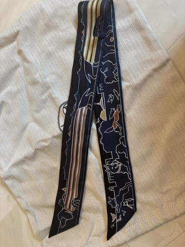 Hermes twilly scarf les - scarf, "les