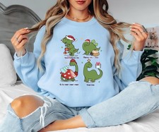 Christmas Dinosaur Womens