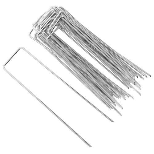 Reusable garden pegs metal - reusable,