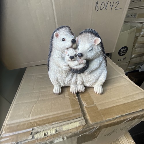 Set resin hedgehog - set,