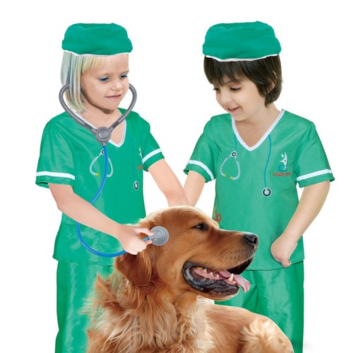 Kids doctor vet nurse - kids, costume