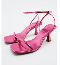 New Zara METALLIC MID-HEIGHT