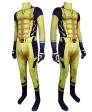 For Kids Boys Deadpool Wolverine Costume Jumpsuit Mask Halloween Cosplay Dress