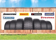 Tyre logos garage workshop pvc - tyre,