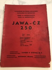 JAWA - CZ 250 Parts Manual Not