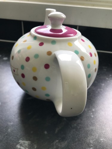 Polka dot ceramic - polka, teapot
