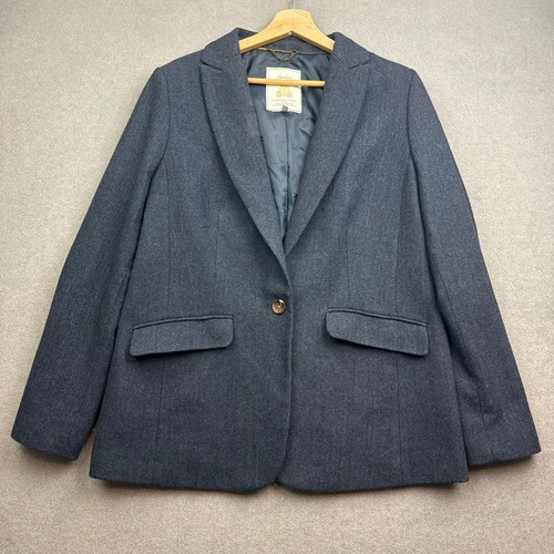 Joules tweed jacket navy - jacket, uk