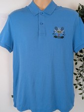 Lacoste blue polo with embroidered tennis logo. Mens Large. DN1458