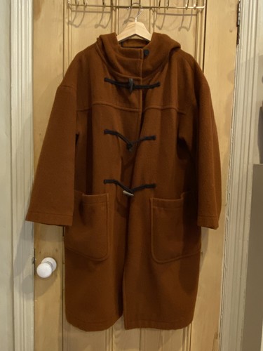 Toast duffle coat womens - coat, burnt