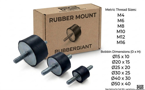Anti vibration rubber bobbin - rubber,