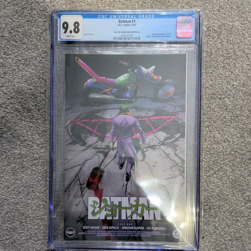 Batman cgc 8 redcode - 9.8,