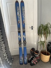 Blizzard 6.8 SINUS All Mountain Skis (170cm), With Salomon Ski Boots 28-28.5