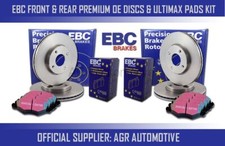 EBC FRONT + REAR DISCS AND
