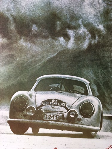 Porsche 356 poster - porsche,