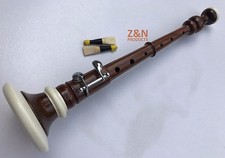 Scottish Bombard Chanter, Sheesham Wood Bombard Chanter + 2 Reeds