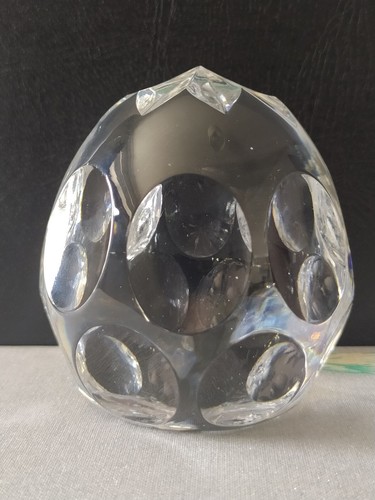 Tutbury crystal paperweight - tutbury,
