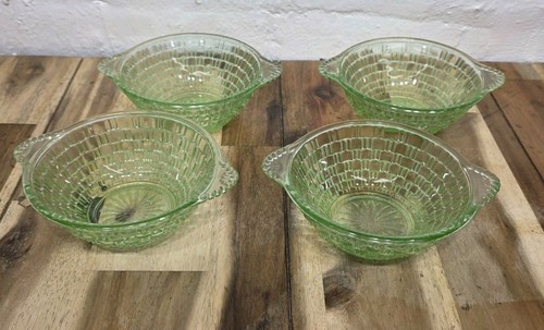 Green glass fruit dessert - fruit/,