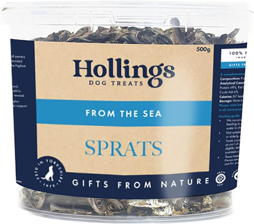 Sprats dog treats tub - treats, 100%