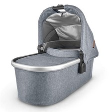 UPPAbaby Vista Cruz V2 Carrycot Bassinet + Raincover £299 Gregory Blue Melange