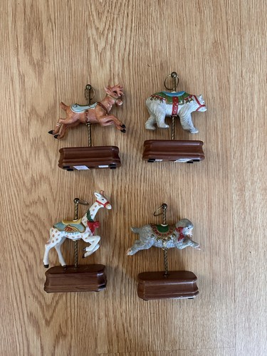 Vintage porcelain carousel - porcelain,