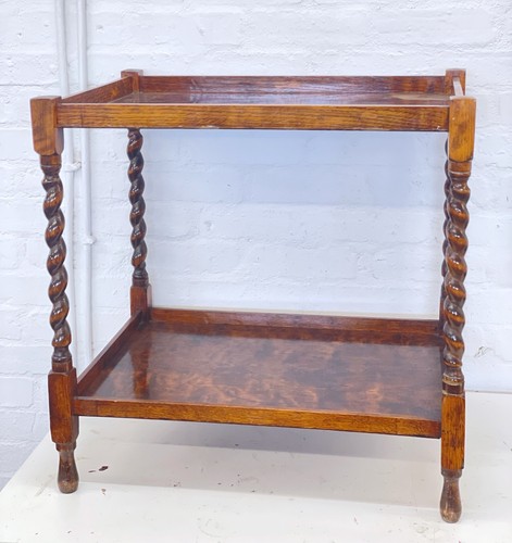 Vintage wooden barley twist - vintage,