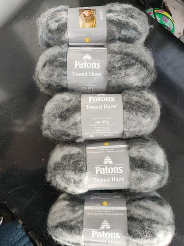 New wool 85g balls - new, x5