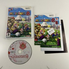 Mario Party 8 Nintendo Wii Video Game Wii U Multiplayer Complete with Manual