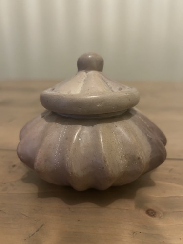 Vintage faceted soapstone - vintage,