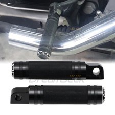 Foot Pegs Footrest for Harley Sportster Touring Road King Foot Pedal Aluminum