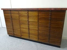 Vintage wooden printers