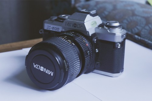 Vintage minolta 500 film - x-500,