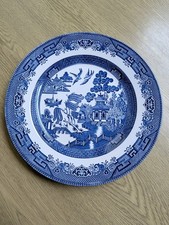 Churchill Willow dinner plates