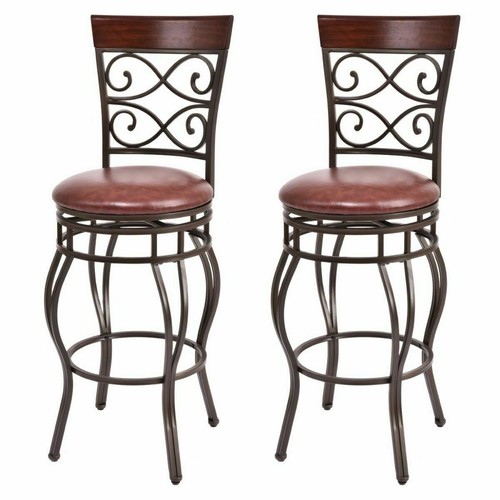 2pcs retro swivel - retro, stools