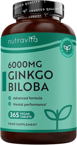 Ginkgo biloba 6000mg 1 - ginkgo, 50:1