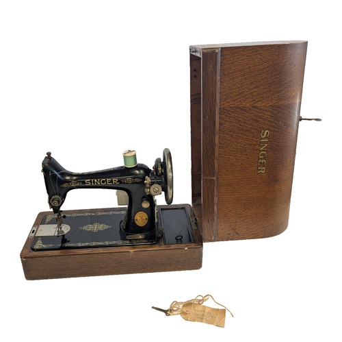 Vintage singer model 99k hand - vintage,