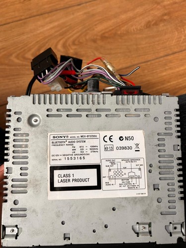 Sony mex bt3700u - car, cd