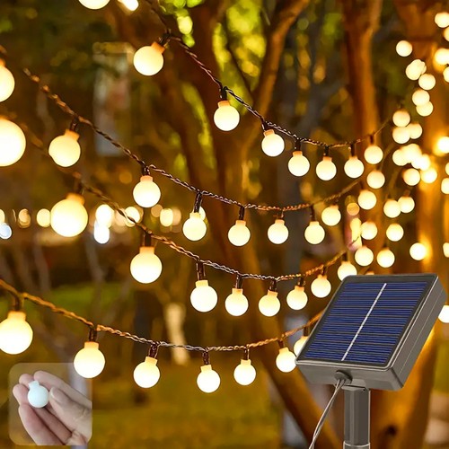 Solar string lights 100 - string,