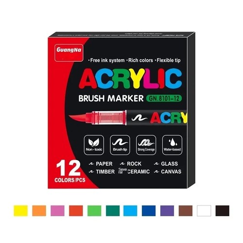 Colors acrylic paint pens - paint,