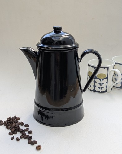 Black vintage huta silesia - black,