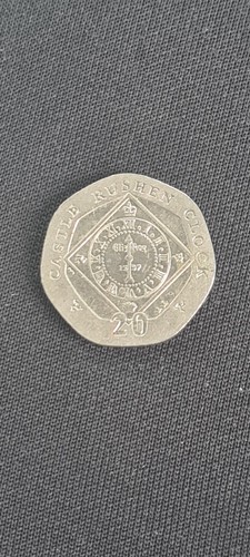 20p isle man - 20p, castle