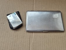 Vintage Cigarette Case +Zippo