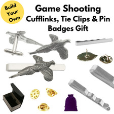 Game Shooting Cufflinks Tie