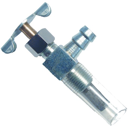 Universal metal fuel tap - universal, 1/4"