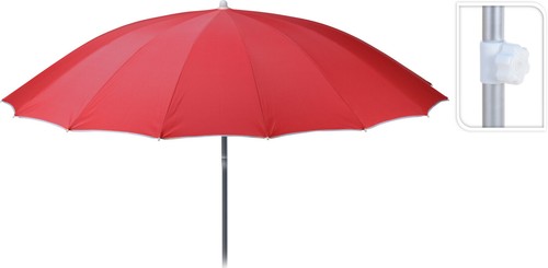 Outdoor garden parasol - 2.4m,