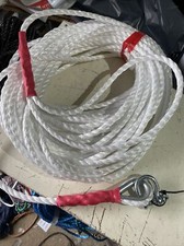 300 Ft OF NEW 12MM ROPE yarn construction, WHITE ANCHOR BOAT MOORING